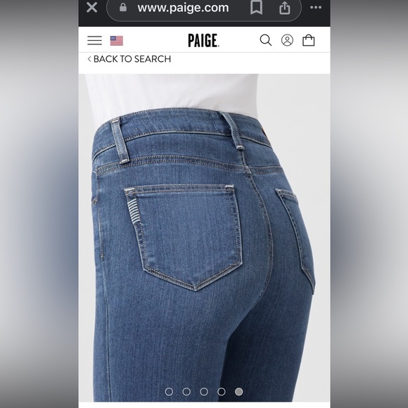 UC- Paige , hoxton ankle jeans - Picture 4 of 8